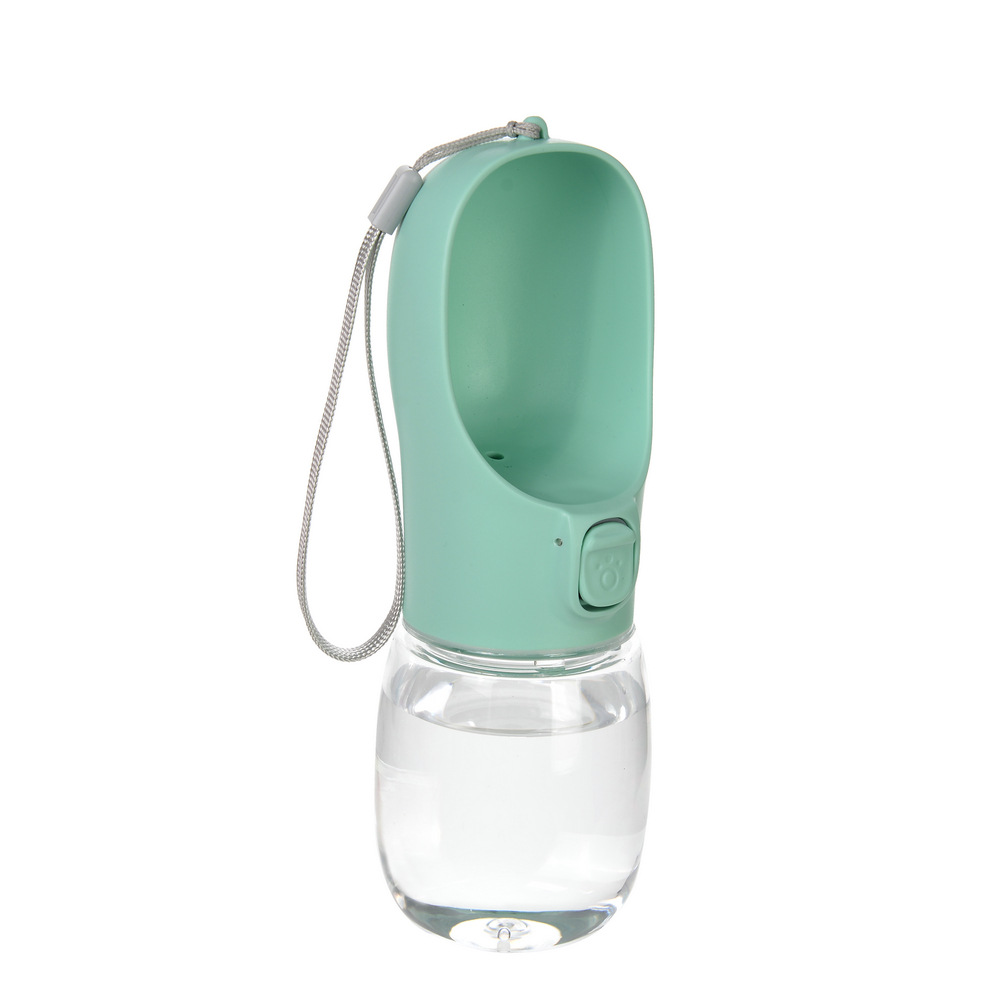 Portable Dog Water Bottle with Bowl 300-550ml Leak-Proof