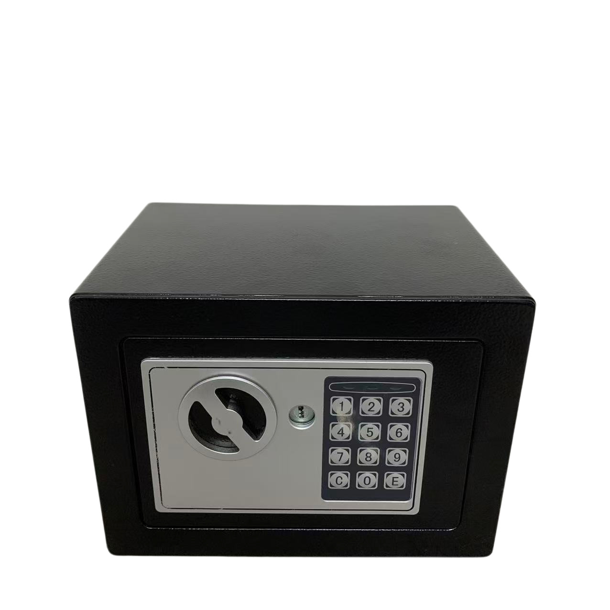 Compact Electronic Keypad Safe, Steel Box and Key Override
