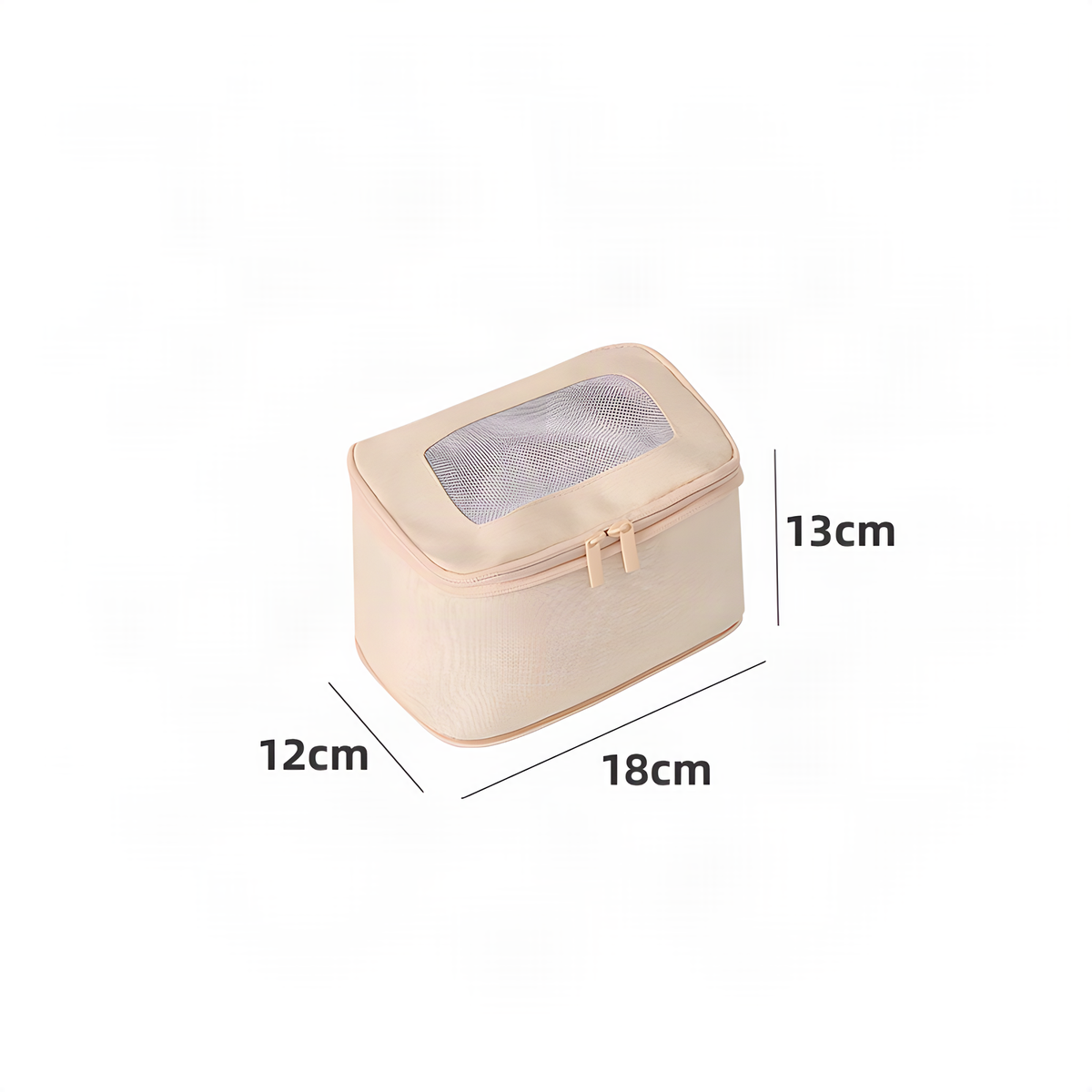 Individual Mesh Packing Cube, Zippered Suitcase Organizer
