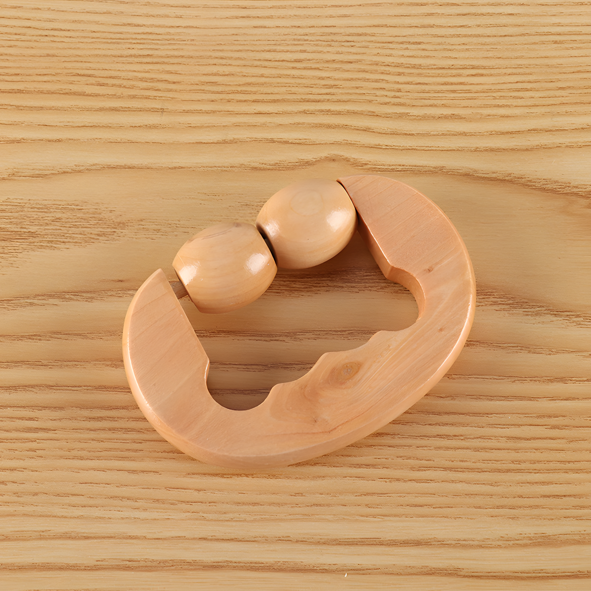 Wooden Roller Leg Massager – Manual Foot & Calf Massage Tool