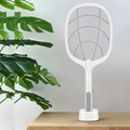 Rechargeable Electric Fly Swatter with Charging Base