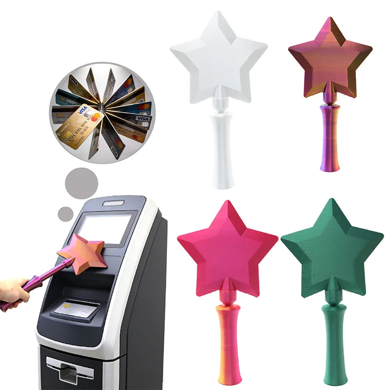3D Printed NFC Magic Wand - Tap-to-Pay Contactless Card Holder