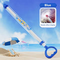 Kids Water Blaster Gun Pull-Action Outdoor Summer Toy 38cm