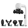 Percussion Massage Gun with 6 Heads and Detachable Handle