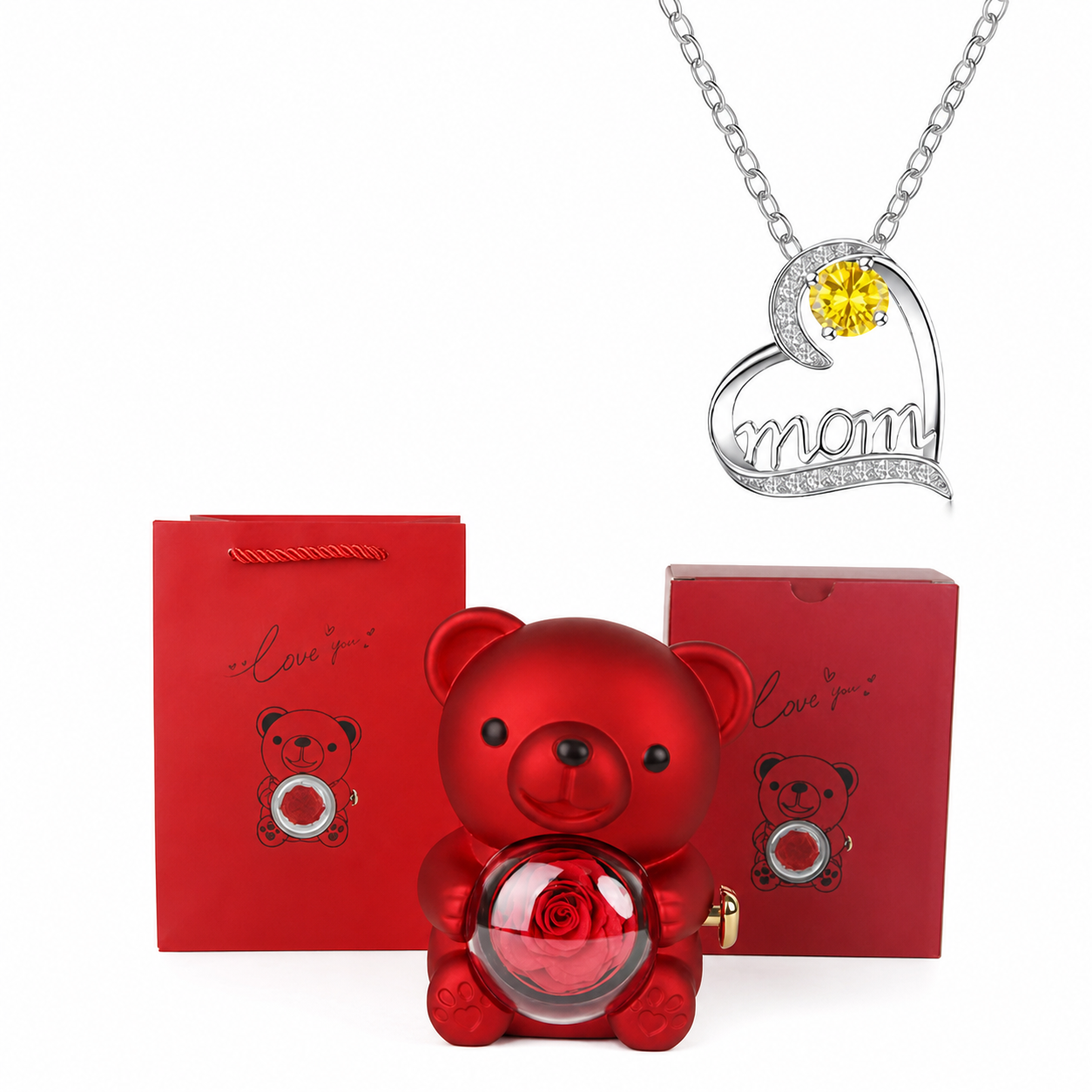 Projection Gift Necklace with Photo Inside – Keepsake