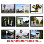 Car Radar Detector – Laser Speed Camera Alert | 250-2500m Range