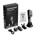 4-in-1 Electric Scalp Massager Comb with EMS & Red Light