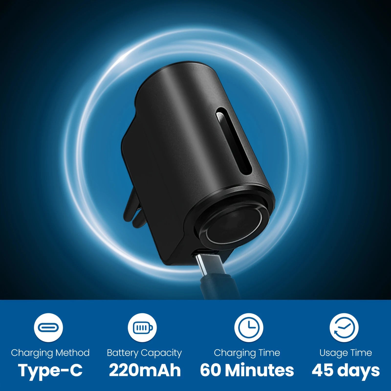 Electric Car Vent Diffuser – Essential Oil Air Freshener