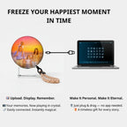 Customizable Video Crystal Sphere - Personalized 3D Photo Engraved Ball Gift