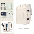 Expandable Travel Backpack with USB Port – Laptop Bag
