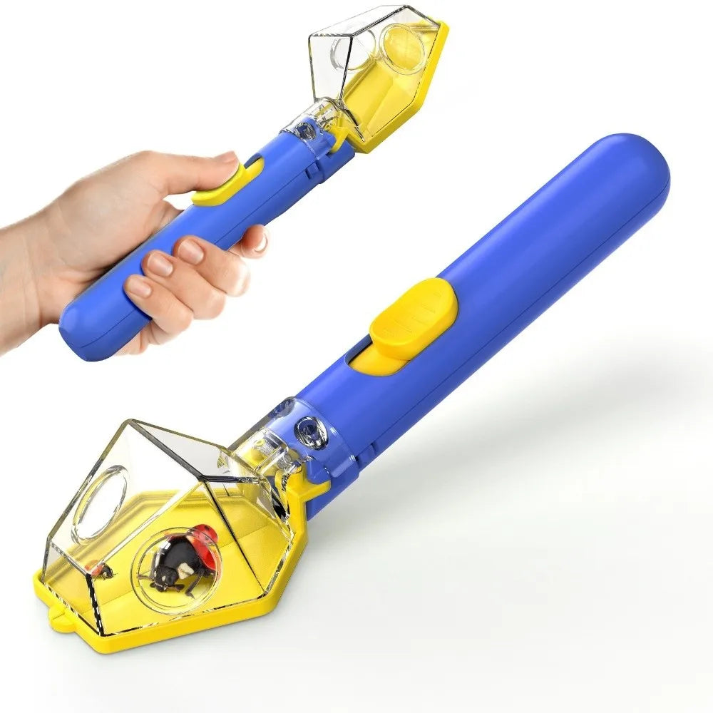Kids Bug Catcher with Magnifying Lens – Portable Insect Viewer