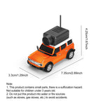 Mini RC Car with 720P FPV Camera - WiFi Control & Gyro Stabilization