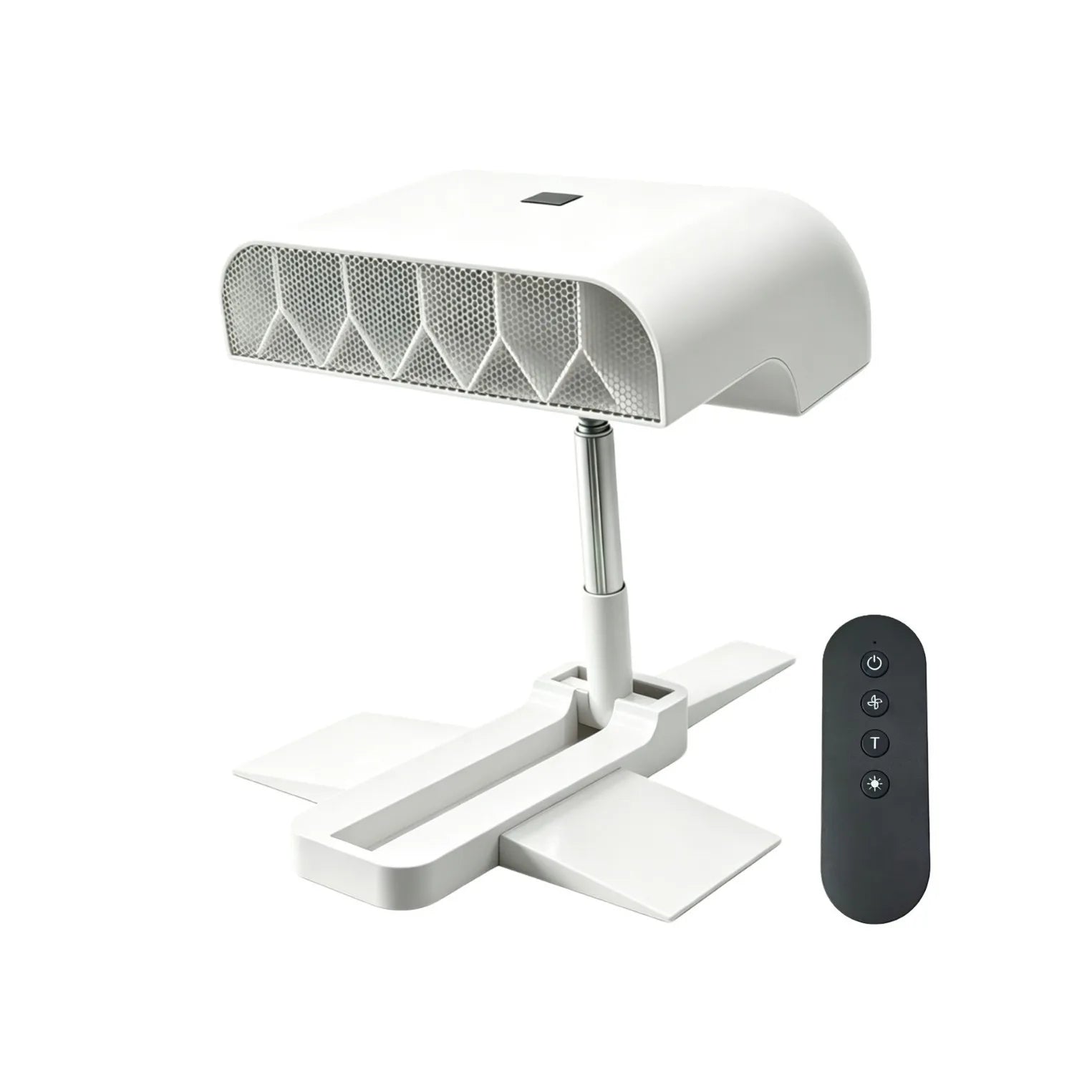 Under-Blanket Bed Cooling Fan with Remote & Timer