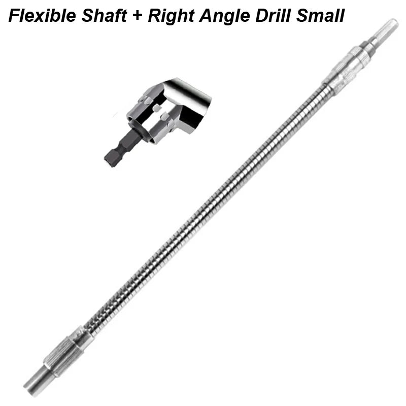 105° Right Angle Drill Adapter with Flexible Shaft