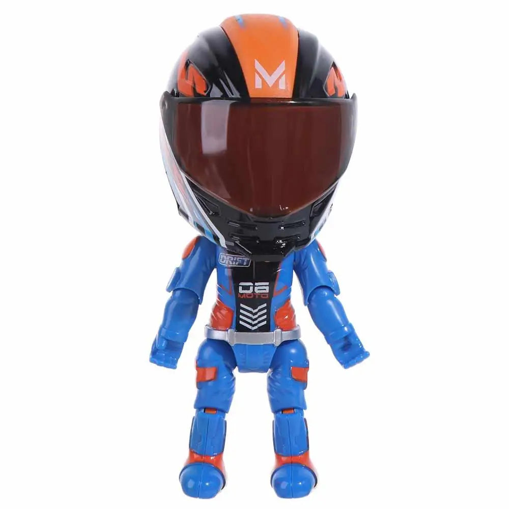 Transforming Rider Action Figure – Alloy Helmet-to-Rider 12cm