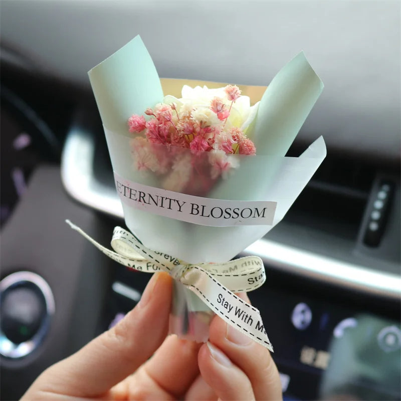 Luxury Dried Flower Car Vent Clip Diffuser (Natural & Long-Lasting Interior Decor)