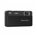 4K Sliding Digital Camera 64MP 16X Zoom Pocket Camera