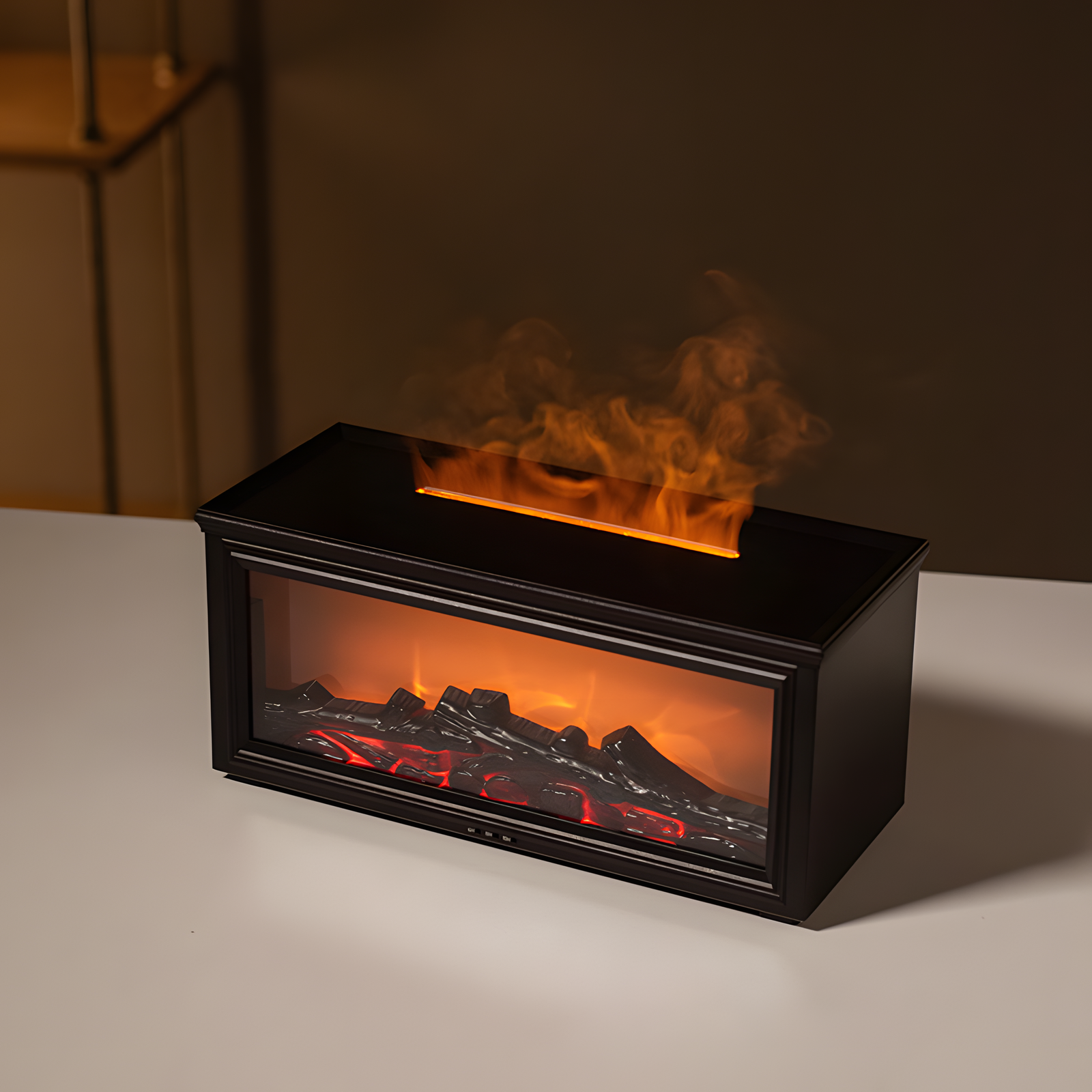 Fireplace Flame Aroma Diffuser for Cozy Home Fragrance Styling