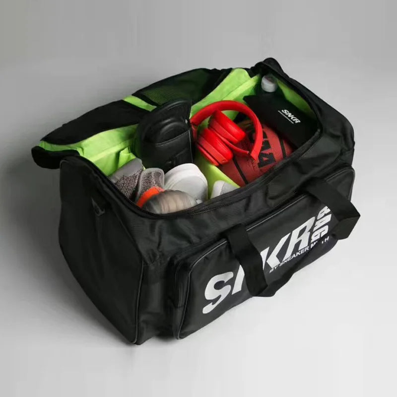 Athletes Sports Bag – 3-Compartment Gym & Sneaker Duffle