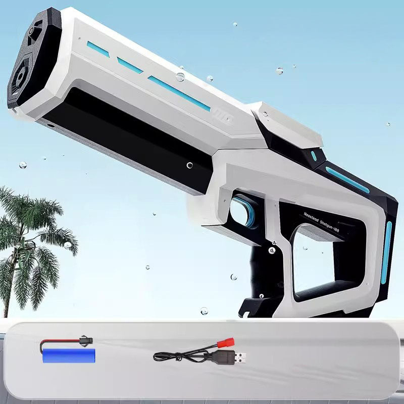 Electric Water Gun with 8-Meter Range - Fun for Kids and Adults