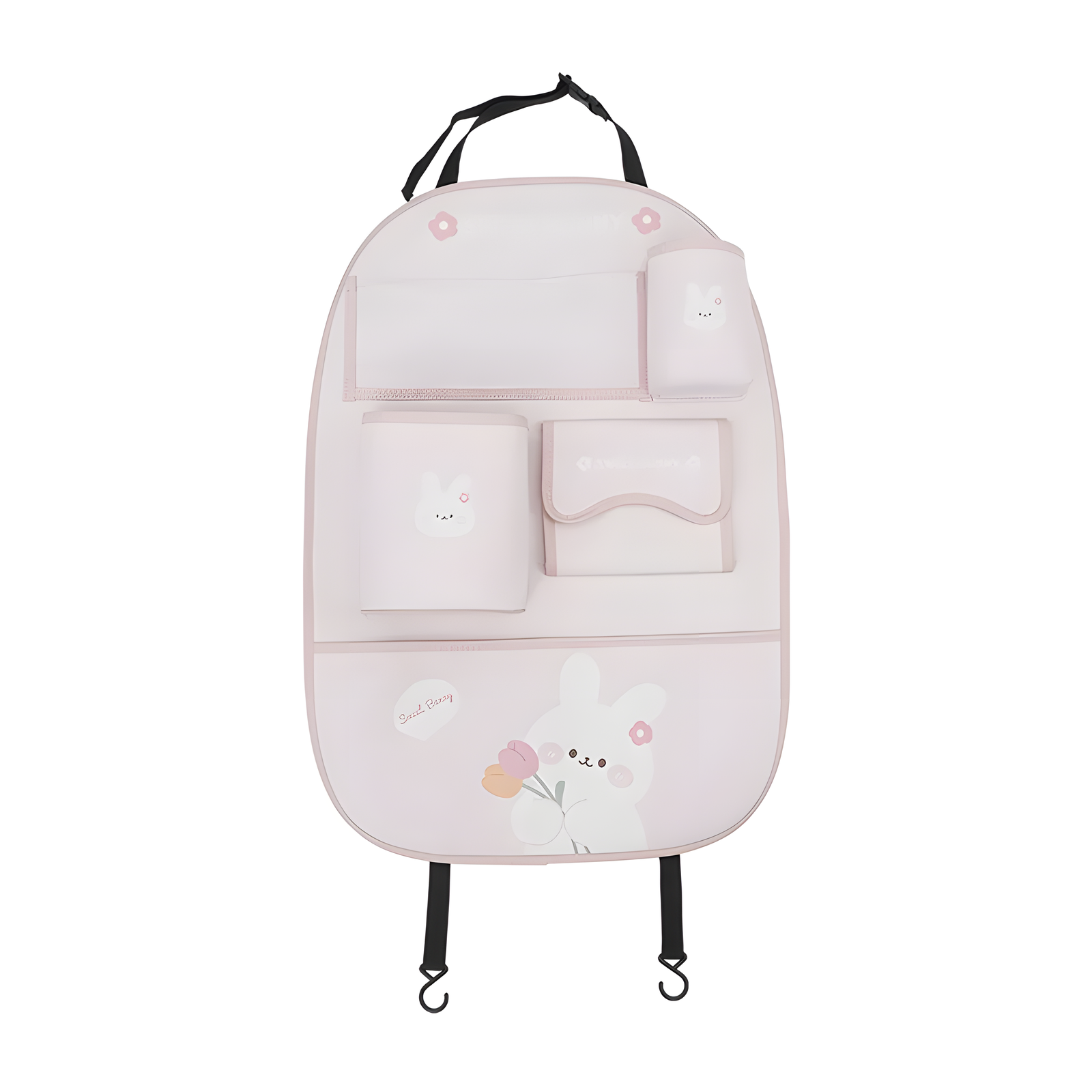 Cartoon Car Seat Back Organizer with Tablet Pocket
