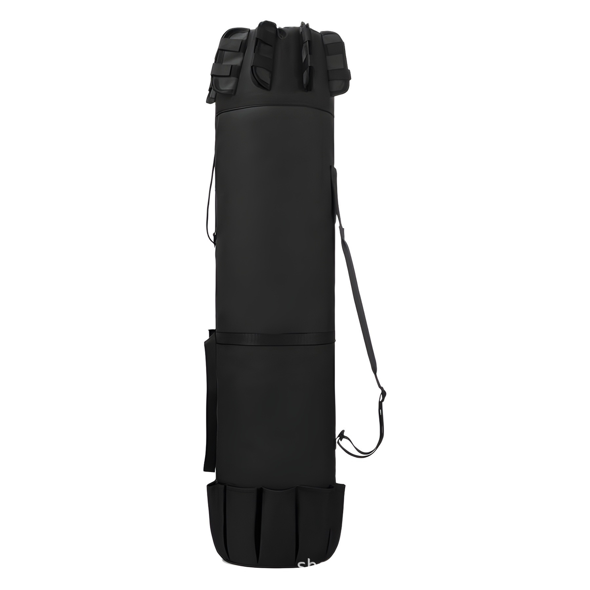 Foldable Fishing Rod Carrier Bag with Shoulder Strap 114cm