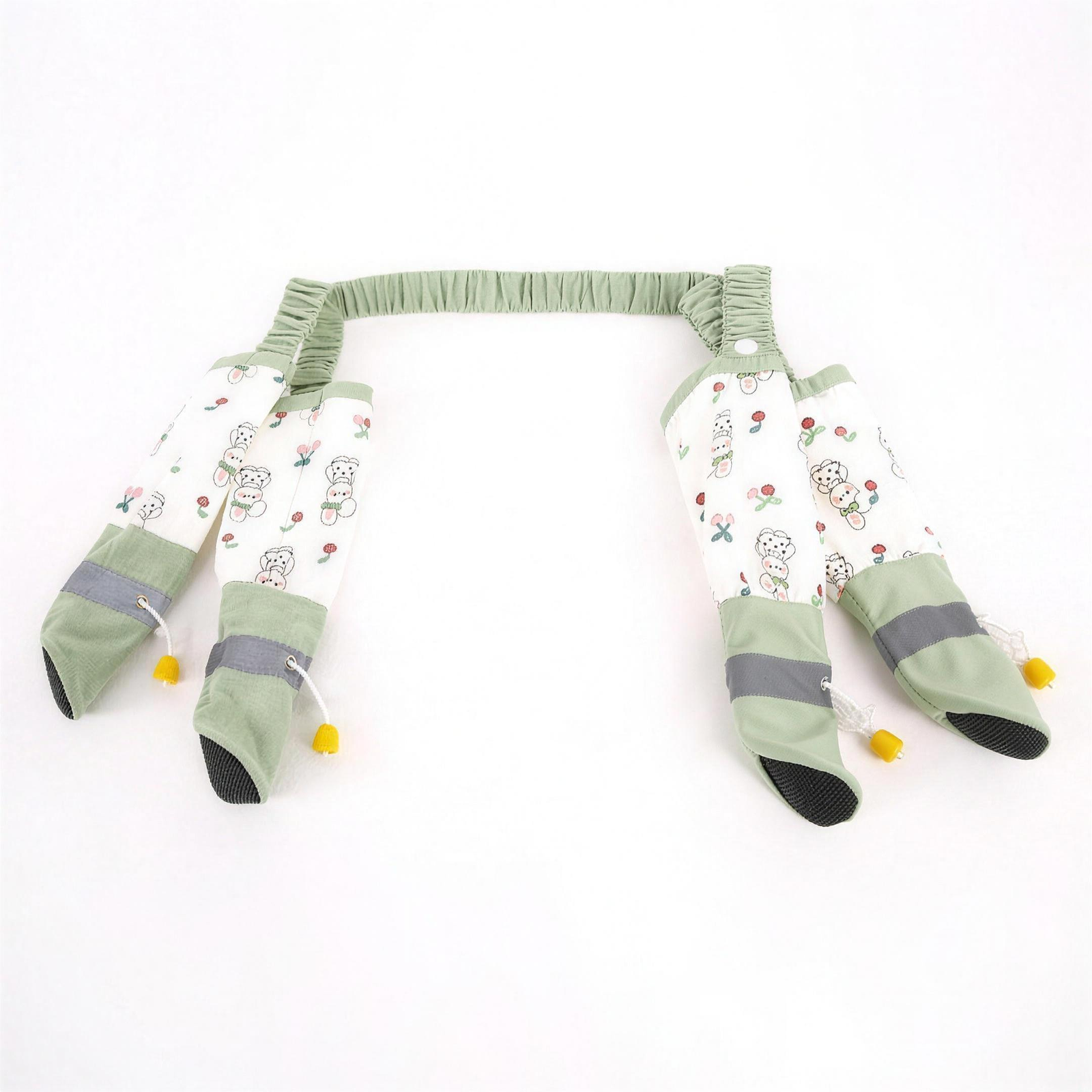 Waterproof Dog Leg Pants with Built-In Boots S-XXL 7 Prints
