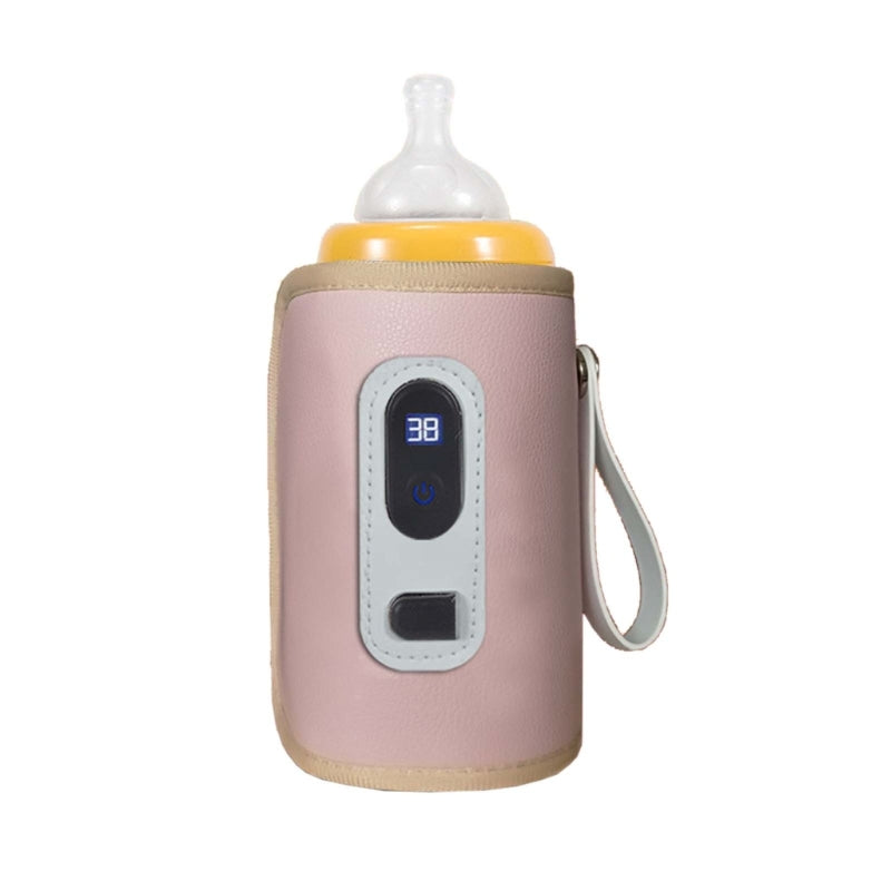 Baby Bottle Warmer 24H Heat Retention USB Type-C Adjustable