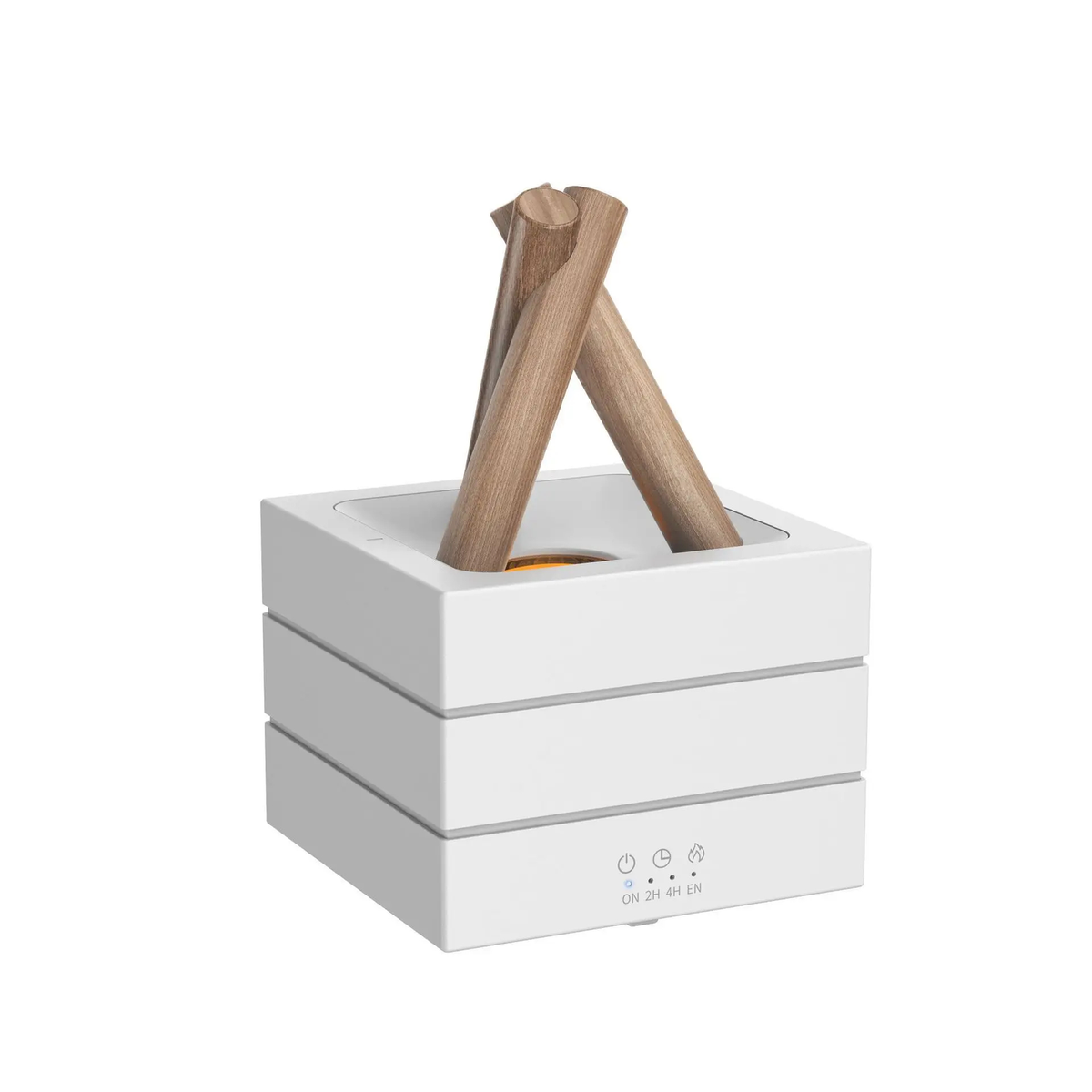 Flame Aroma Diffuser, Campfire Design, Remote & Timer