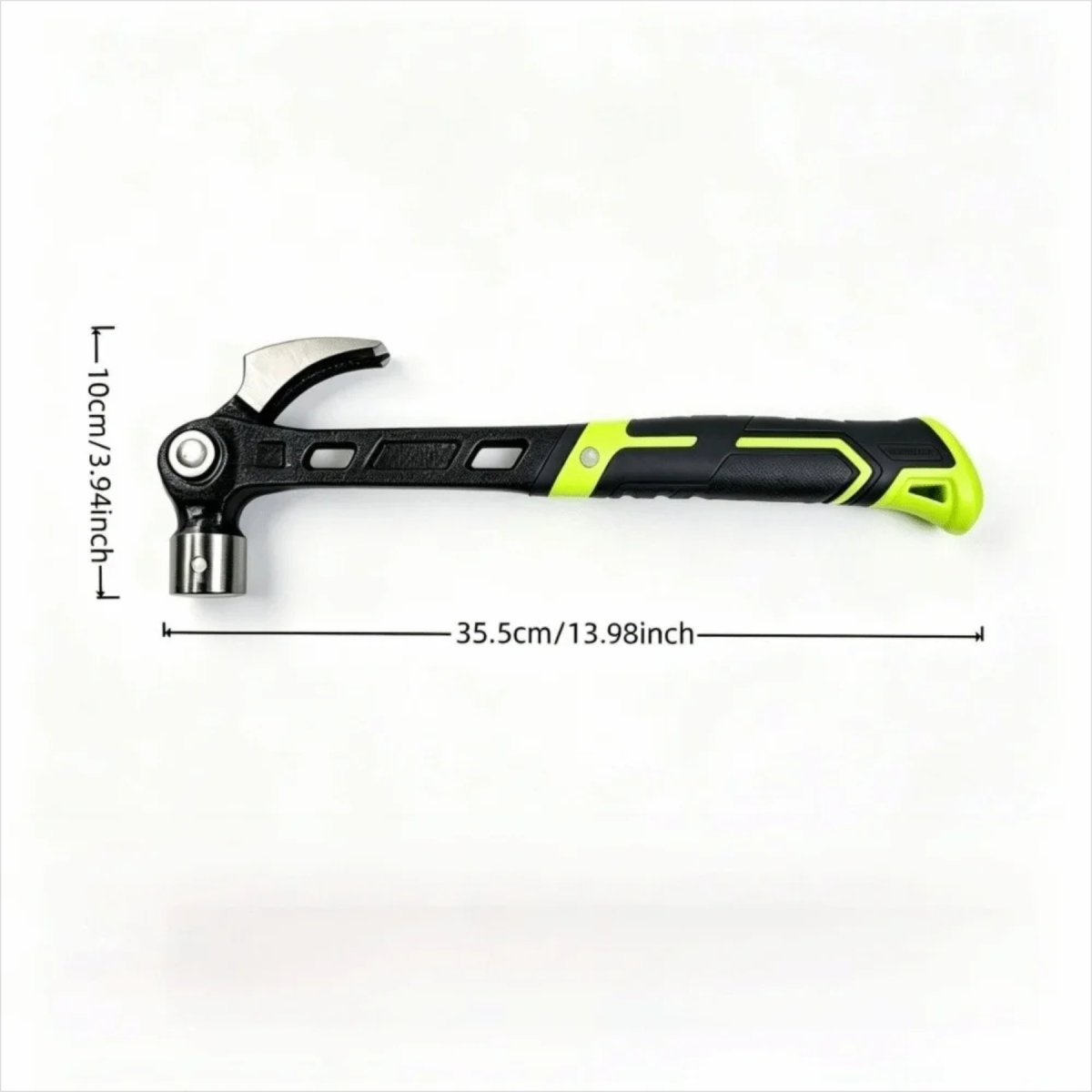 4-Position Magnetic Claw Hammer with Adjustable Pivot Head
