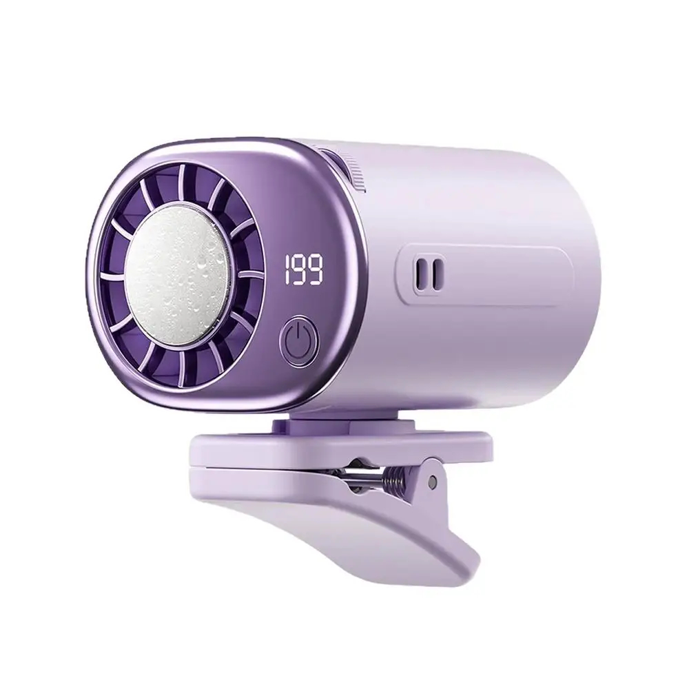 Portable Clip-On Cooling Fan 199 Speeds Semiconductor