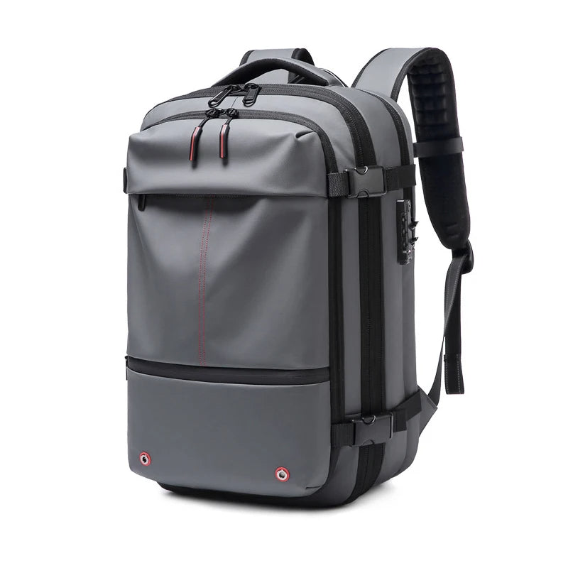 Compression Travel Backpack - Space-Saving Vacuum Design