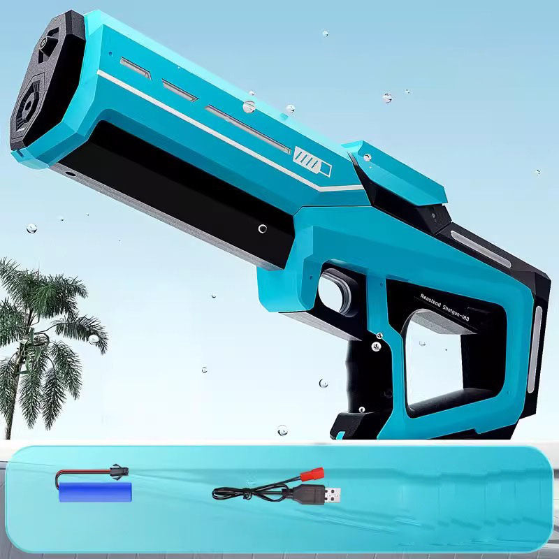 Electric Water Gun with 8-Meter Range - Fun for Kids and Adults