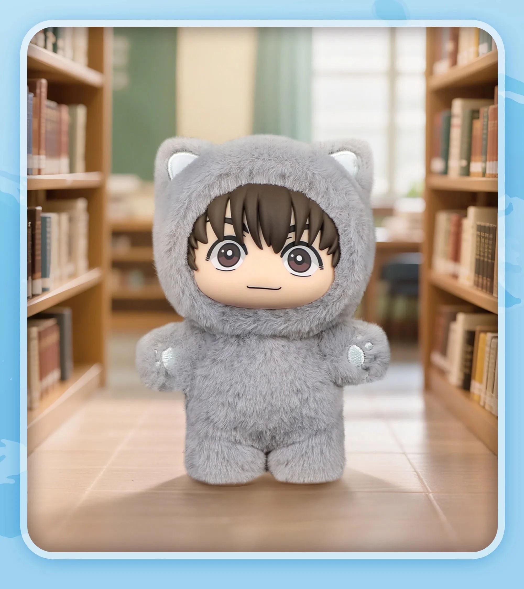 Soft Cat Ear Plush Pillow & Toy (Cozy Aesthetic Home Decor)