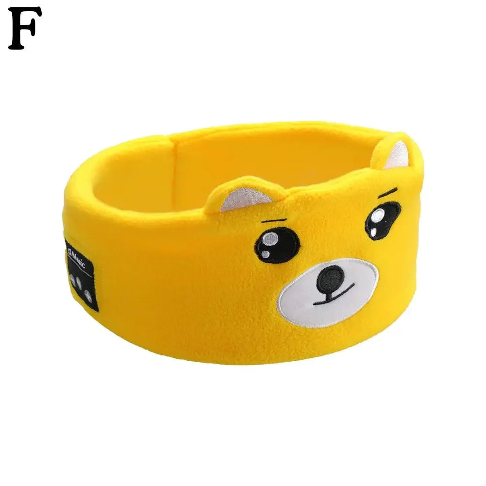 Kids Bluetooth Headband – Wireless Speaker Sleep Mask for Travel