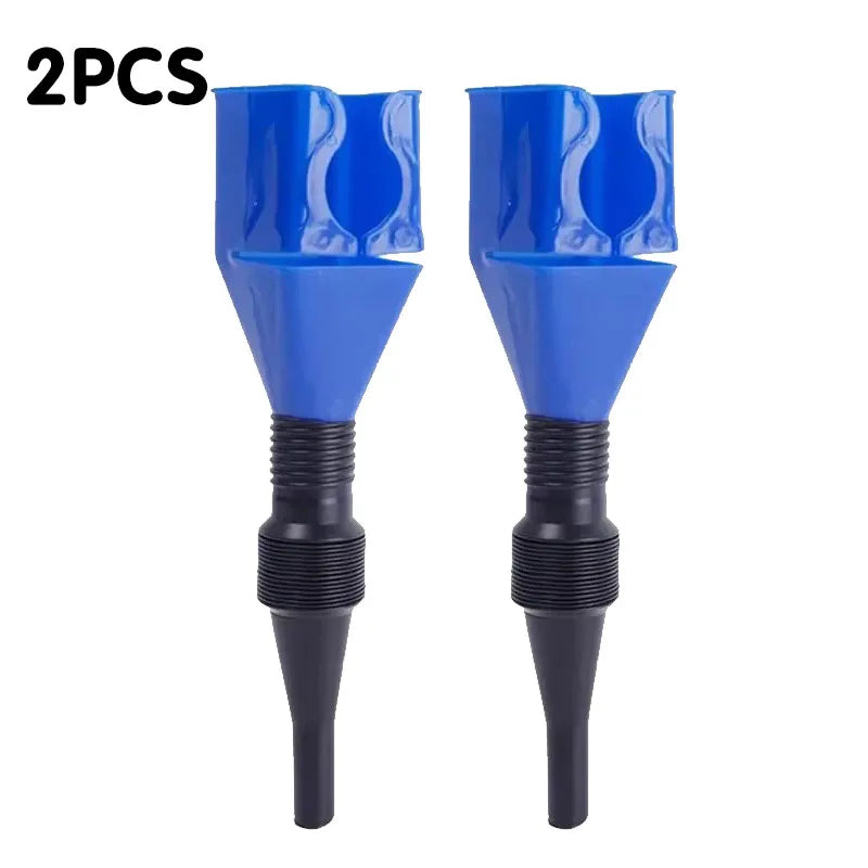 Universal Oil Fuel Funnel Set ABS Chemical-Resistant 1-5pcs
