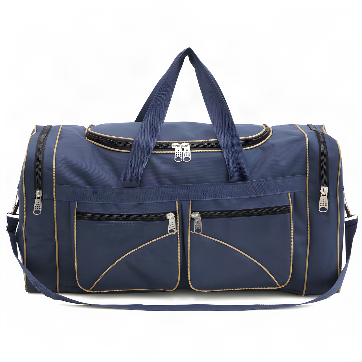 Large Oxford Travel Duffel Bag, 69 cm and Zippered Pockets