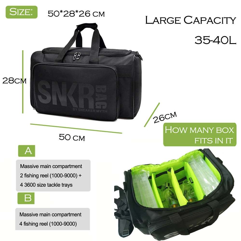 Athletes Sports Bag – 3-Compartment Gym & Sneaker Duffle