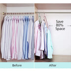 9-in-1 Smart Folding Closet Hanger (Multi-functional Space Saver) - TradixPro