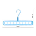 9-in-1 Smart Folding Closet Hanger - Multi-functional Space-Saving Organizer - TradixPro