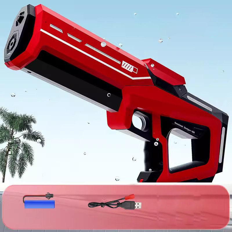 Electric Water Gun with 8-Meter Range - Fun for Kids and Adults