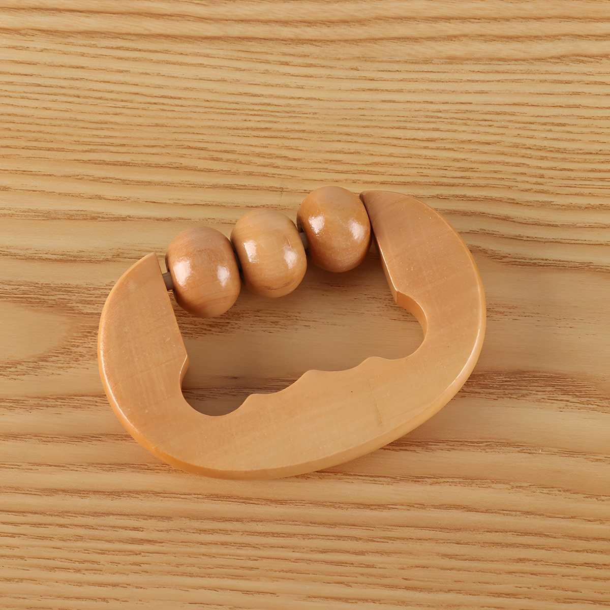 Wooden Roller Leg Massager – Manual Foot & Calf Massage Tool