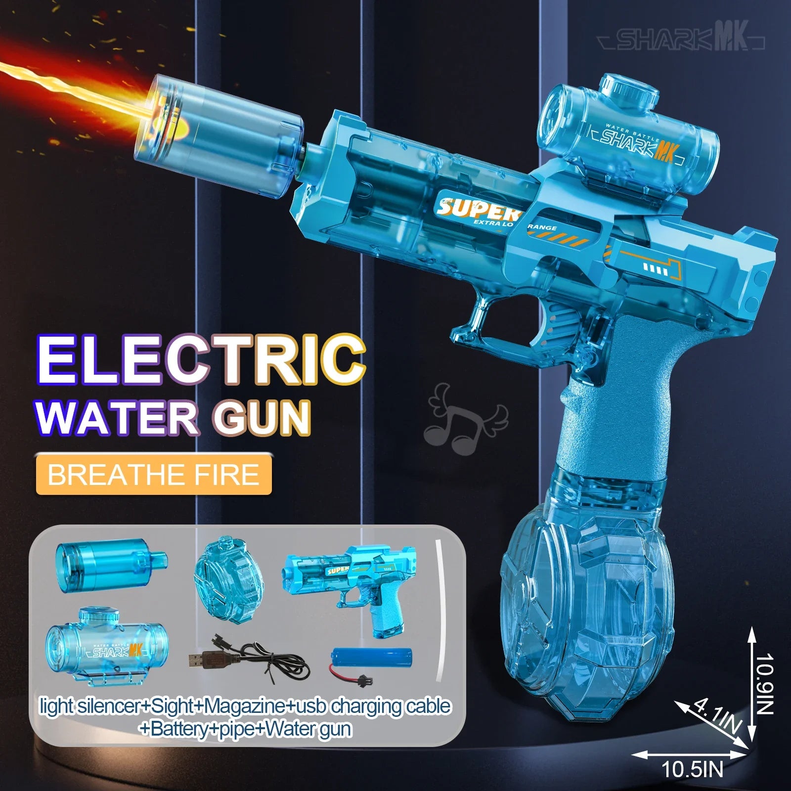LED-Wasserpistole