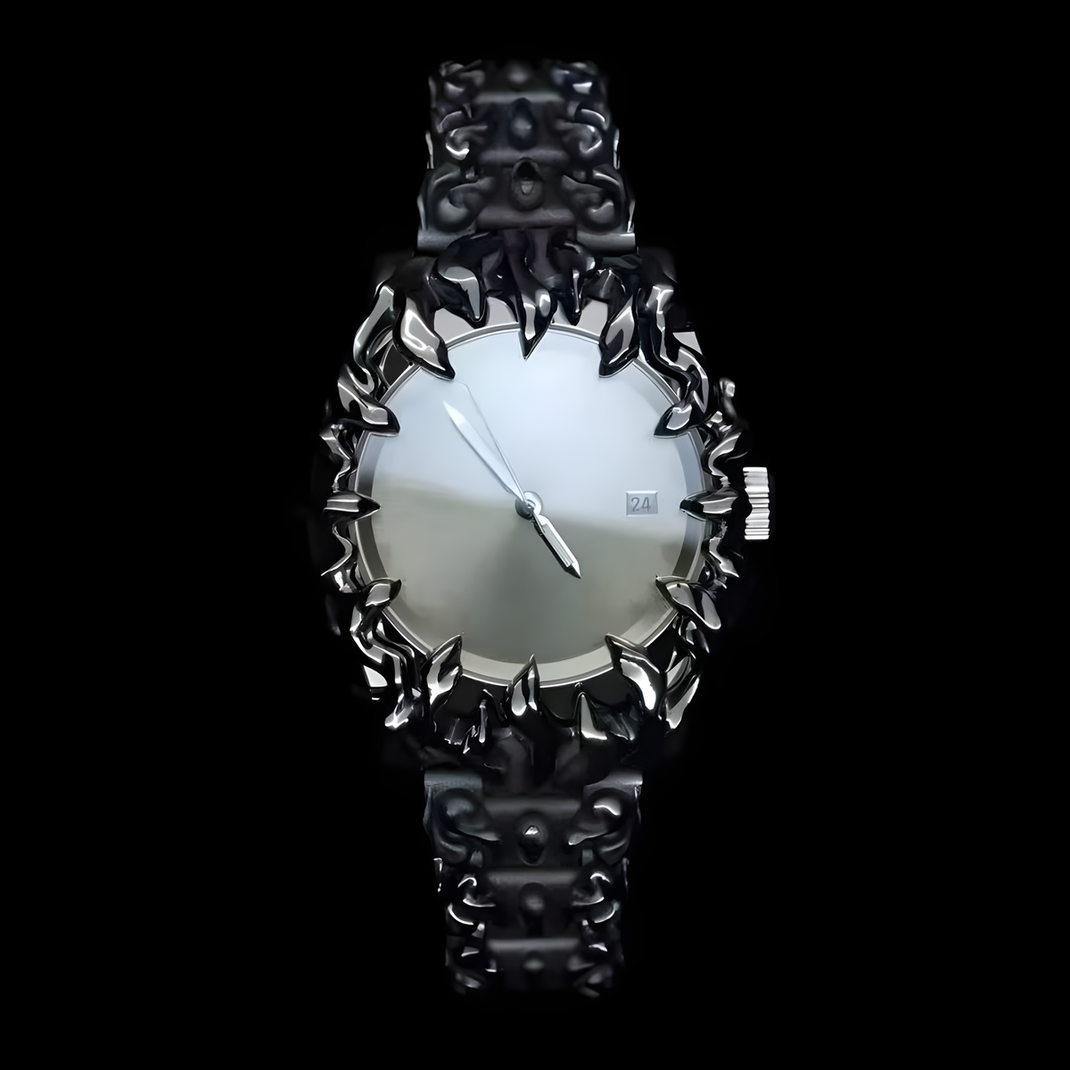 Claw-Shaped Retro Fashion Watch with Analog Dial Options