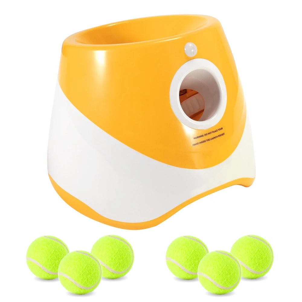Automatic Dog Ball Launcher 3 Distance Settings 15 Balls