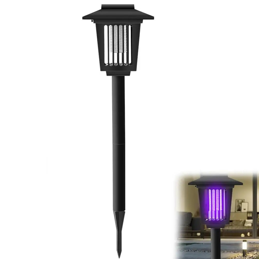 Solar Mosquito Killer Garden Lamp with Dual Light Mode