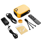 A2000 Mini LED Projector – Portable Home Theater | HD 1080P Support - TradixPro