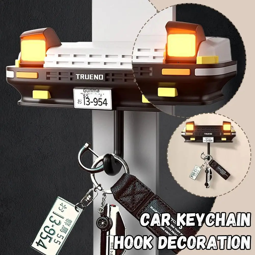 AE86 Car Key Holder - Premium Automotive Keychain Organizer Accessory - TradixPro
