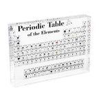 Acrylic Periodic Table Display - Educational Science Desk Decor Gift - TradixPro