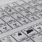 Acrylic Periodic Table Display - Educational Science Desk Decor Gift - TradixPro